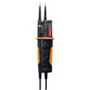 Testo Electrical Voltage Tester, 750-1, 12-690V, Black/Orange