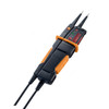 Testo Electrical Voltage Tester, 750-1, 12-690V, Black/Orange