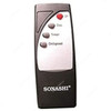 Sonashi Stand Fan With Remote Control, SF-8027SR, 16 Inch, 60W, Black