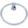 Linisi Towel Ring, 89180, Silver Colour, Brass