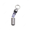 True Utility Cash Holder Utility Keyring, TU-241, Silver