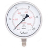 Calcon Capsule Pressure Gauge, CC918A, 160MM, 1/2 Inch, BSP, 0-100 Mbar