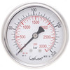 Calcon Pressure Gauge, CC10D, 63MM, 1/4 Inch, NPT, 0-200 Bar