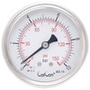 Calcon Pressure Gauge, CC10D, 63MM, 1/4 Inch, NPT, 0-10 Bar