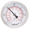 Calcon Pressure Gauge, CC10D, 63MM, 1/4 Inch, NPT, -1-2 Bar