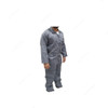 Taha Safety Coverall, Grey, 6XL