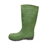 Workman Steel Toe Gumboots, PVC, Green, 12.5UK