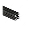 Extrusion T-Slot Profile, 20 Series, Aluminium, 20 x 20MM, Black
