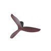 Aeratron Ceiling Fan With Remote, AE360TDW, 3 Blade, 60 Inch, 110-240V, Dark Brown