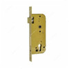 Tuf-Fix Mortise Door Lock, 11T9011-45YP, Brass Plated Steel, 45 x 85MM, Yellow