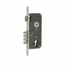 Tuf-Fix Mortise Door Lock, 11T95-4R, Nickel Plated Steel, 45 x 85MM, Black