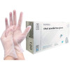 Daxwell Powder Free Vinyl Gloves, F10001748B, Large, Clear, 100 Pcs/Pack