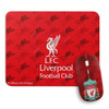 Wackylicious Liverpool Wireless Mouse With Mouse Pad, 1490-1231-613, Red, Combo Offer
