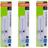 Osram Fluorescent Lamp With Plug in Base, Dulux D, 13W, G24d-1, 6500K, Cool Daylight, 3 Pcs/Pack