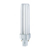 Osram Fluorescent Lamp, Dulux D, 18W, G24d-2, 3000K, Lumilux Warm White, 5 Pcs/Pack