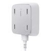 Belkin USB Charger Hub, F8M990DRWHT, RockStar, 4 Port, Silver/White