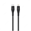 Belkin USB-C to Lightning Cable With Leather Strap, F8J243BT04-BLK, BoostCharge, 1.2 Mtrs, Black