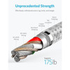 Anker USB-A to Lightning Cable, A8452H41, PowerLine Plus II, 1 Mtrs, Silver