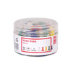 Deli Color Push Pin, Metal and Plastic, 23MM, Multicolor, 800 Pcs/Pack