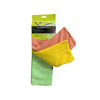 Detainer Car Cleaning Cloth, Microfiber, 40 x 40CM, Multicolor, 3 Pcs/Pack