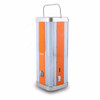 Geepas Rechargeable Emergency LED Lantern, GE5595, 6V, 4000mAh, 100 LED, Orange