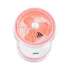 Geepas Table Fan, GF9631N, 30W, 8 Inch, Pink/White