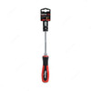 Geepas Screwdriver, GT59218, Slotted, 8 x 150MM, Red/Black