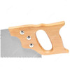 Geepas Hand Saw With Wooden Handle, GT59213, Carbon Steel, 16 Inch, Silver/Light Brown