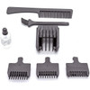 Geepas Rechargeable Hair Trimmer, GTR34N, 3W, Black/Silver