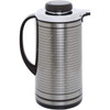 Geepas Hot and Cold Vacuum Flask, GVF5259, Stainless Steel, 1.3 Ltrs, Silver