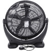 Geepas Box Fan, GF21138, 80W, 18 Inch, Black