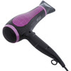 Geepas Hair Dryer, GH8669, 2200W, 3 Heat Setting, Black/Purple