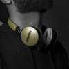 Geepas Over the Ear Stereo Bluetooth Headphone, GHP4713, 105dB, Gold/Black
