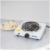 Geepas Electric Hot Plate With Temperature Control, GHP7577, 2000W, 1 Burner, White