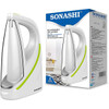 Sonashi Rechargeable LED Emergency Lantern, SEL-720, 3200mAH, White/Green