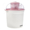 Geepas Ice Cream Maker Machine, GIM63027UK, 1.7 Ltrs, White/Pink