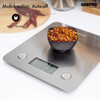 Geepas Digital Kitchen Scale, GKS46507UK, 5 Kg Weight Capacity, Grey