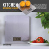 Geepas Digital Kitchen Scale, GKS46507UK, 5 Kg Weight Capacity, Grey