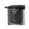 Geepas Digital Electric Pressure Cooker, GMC35029, 1200W, 8 Ltrs, Black/Silver