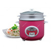 Geepas Deluxe Rice Cooker, GRC4329, 700W, 1.8 Ltrs, Pink