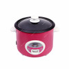 Geepas Deluxe Rice Cooker, GRC4329, 700W, 1.8 Ltrs, Pink