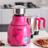 Geepas 3 In 1 Mixer Grinder, GSB44062, 550W, 1.5 Ltrs, Pink