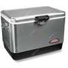 Coleman Belted Bucket Cooler, 6155B707, Stainless Steel, 54 Qt, Silver