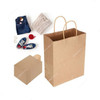 Snh Twisted Handle Shopping Bag, KRAFPB32-10, M, Brown, 10 Pcs/Pack