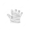 Snh Disposable Gloves, HPO-103, Polyethylene, Clear, 100 Pcs/Pack