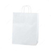 Snh Twisted Handle Shopping Bag, KRAFPW33-50, Free Size, White, 50 Pcs/Pack