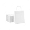 Snh Twisted Handle Shopping Bag, KRAFPW28-10, Free Size, White, 10 Pcs/Pack