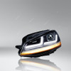 Osram Halogen Headlight For VW Golf VII, LEDHL103-CM LHD, LEDriving, 12V, 36W, Chrome