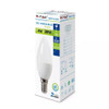 V-Tac LED Candle Bulb, VT-1818, 4W, Frosted, 6400K, White