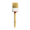 Mtx Round Paint Brush With Wooden/Plastic Handle, 820909, No. 20, Natural Bristle, 65MM